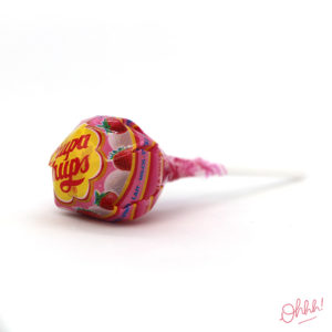 Chupa Chups Tin Fruit Fraise Milk