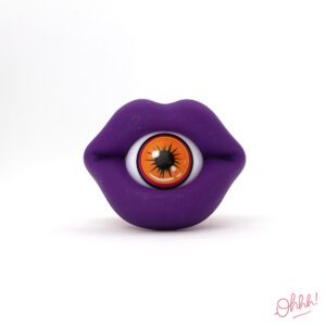 Sucette B-Pop Halloween (Yeux Mauve)